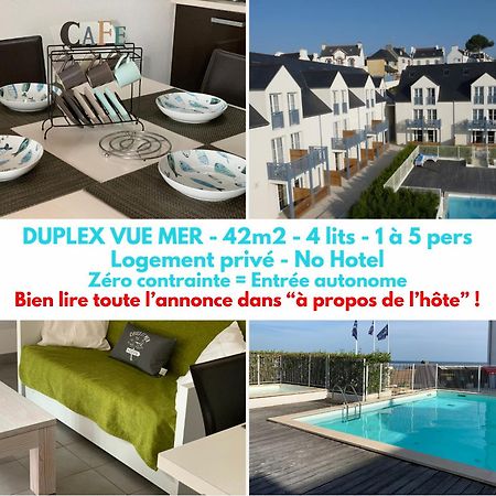 אודיירן Duplex Vue Mer - Plage A 100M- 4 Lits - Parking Sous Sol מראה חיצוני תמונה